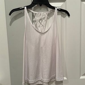 White Lululemon top